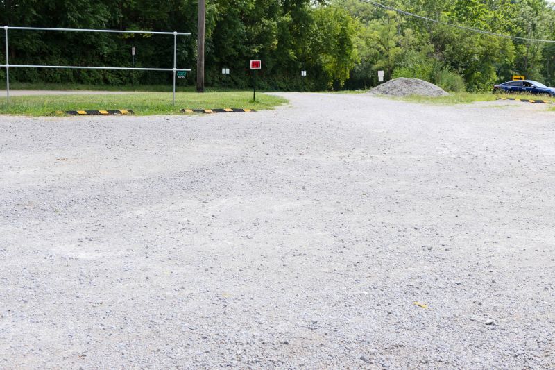 Gravel And Tar Paving